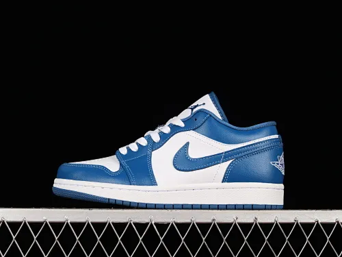 All categories Air Jordan Jordan series basketball shoes Air Jordan 1 Low G version pure original Air Jordan 1 Low "Dark Marina Blue" AJ1 Joe 1 University Blue DC0774-114
